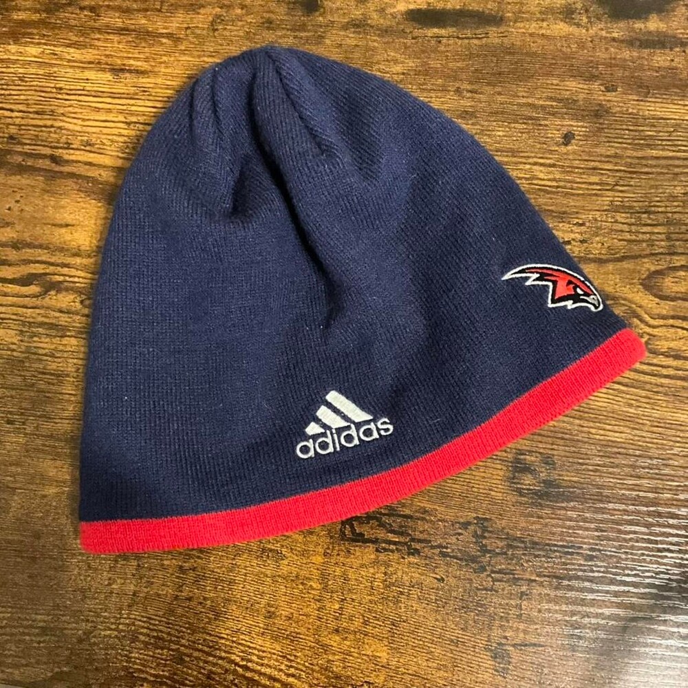 Adidas Men's Navy and Blue Hat
